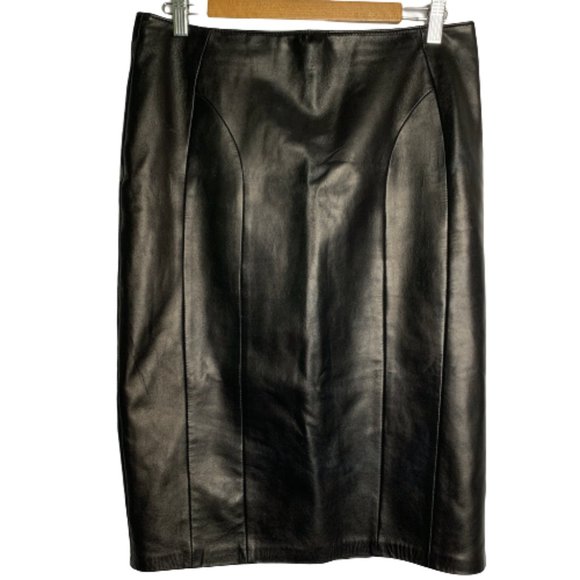 Danier Dresses & Skirts - Danier Genuine Leather Pencil Skirt